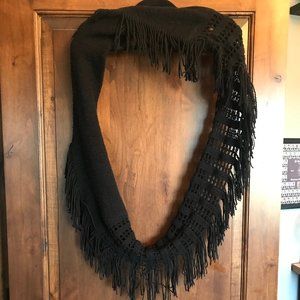 Black Infinity Scarf